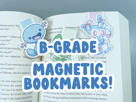 B Grade Magnetic Bookmarks