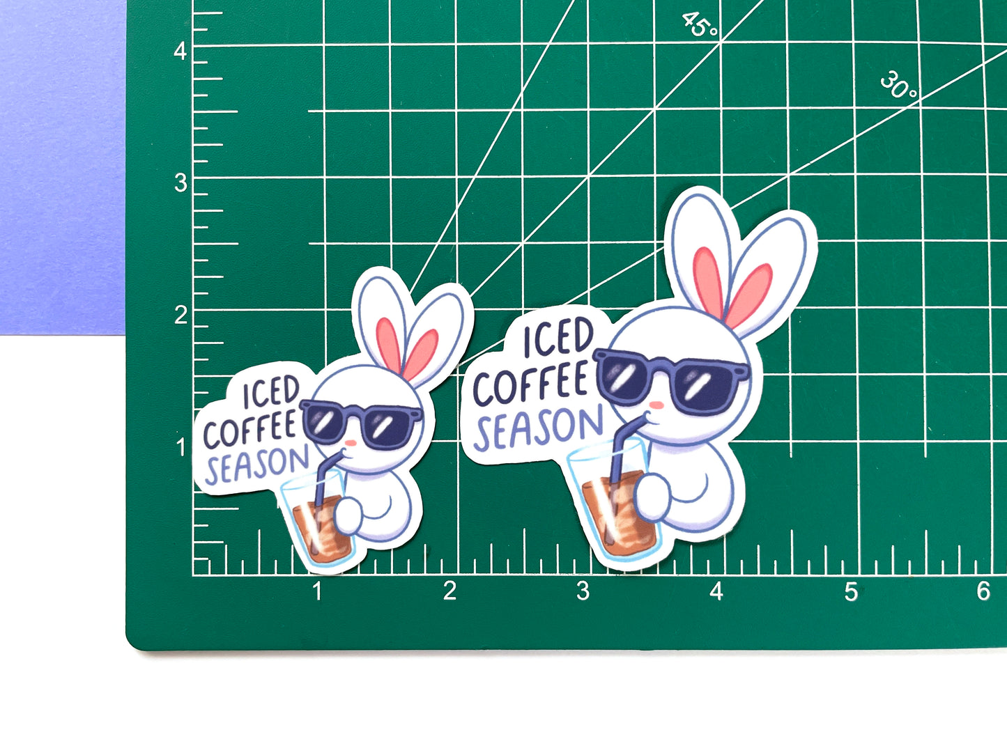 Iced Coffee Season Sticker