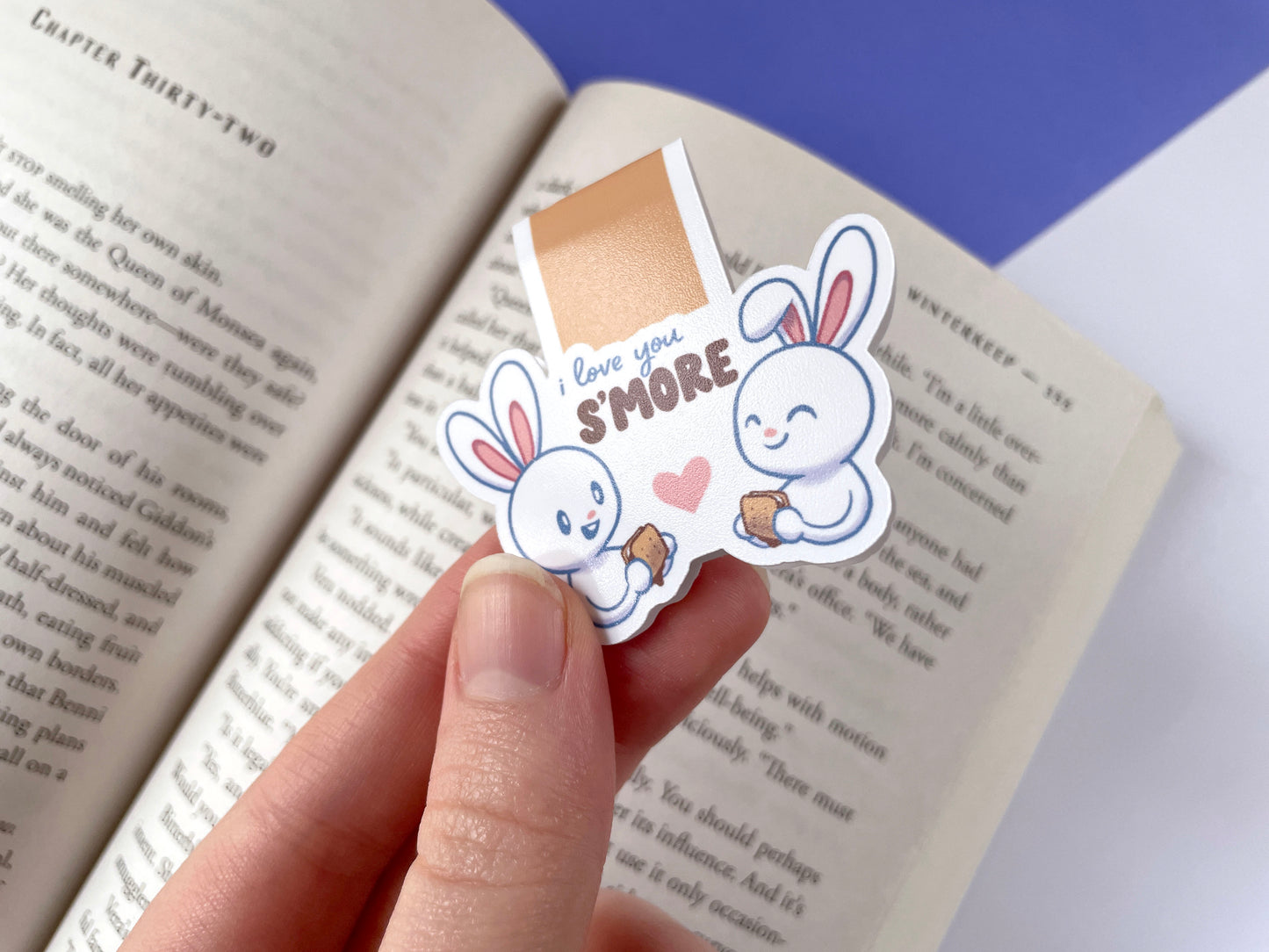 I Love You S'more Magnetic Bookmark