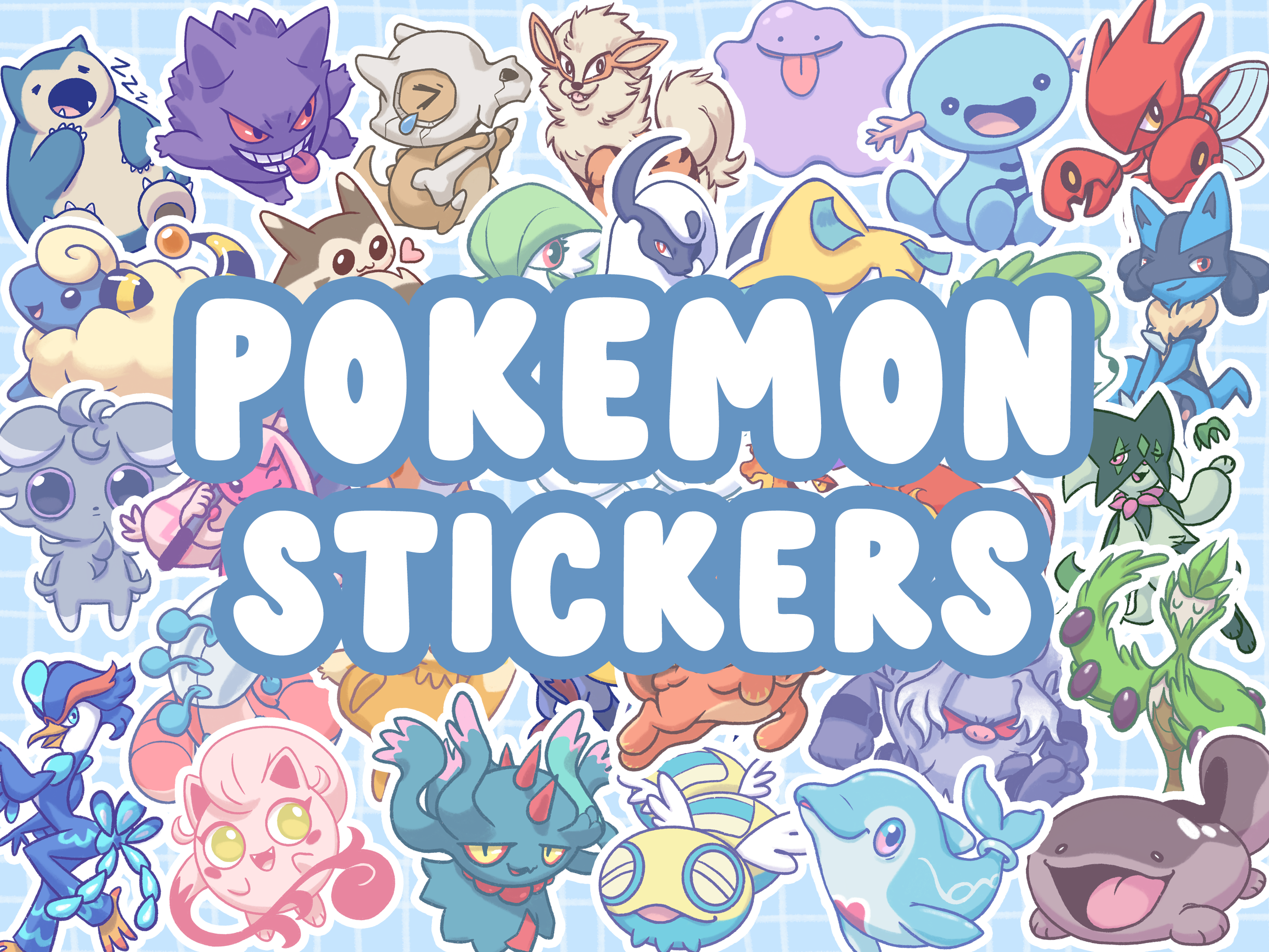 Pokemon Stickers for Sale  Pokemon stickers, Pokemon, Cute pokemon  wallpaper