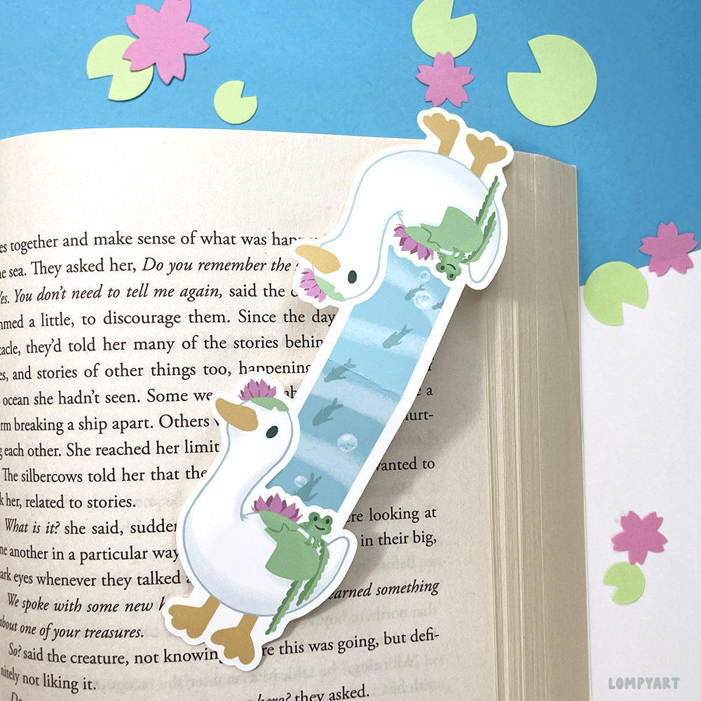Pond Pals Duck Magnetic Bookmark