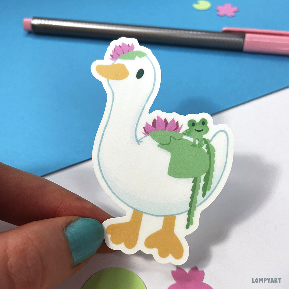 Pond Pals Duck Sticker
