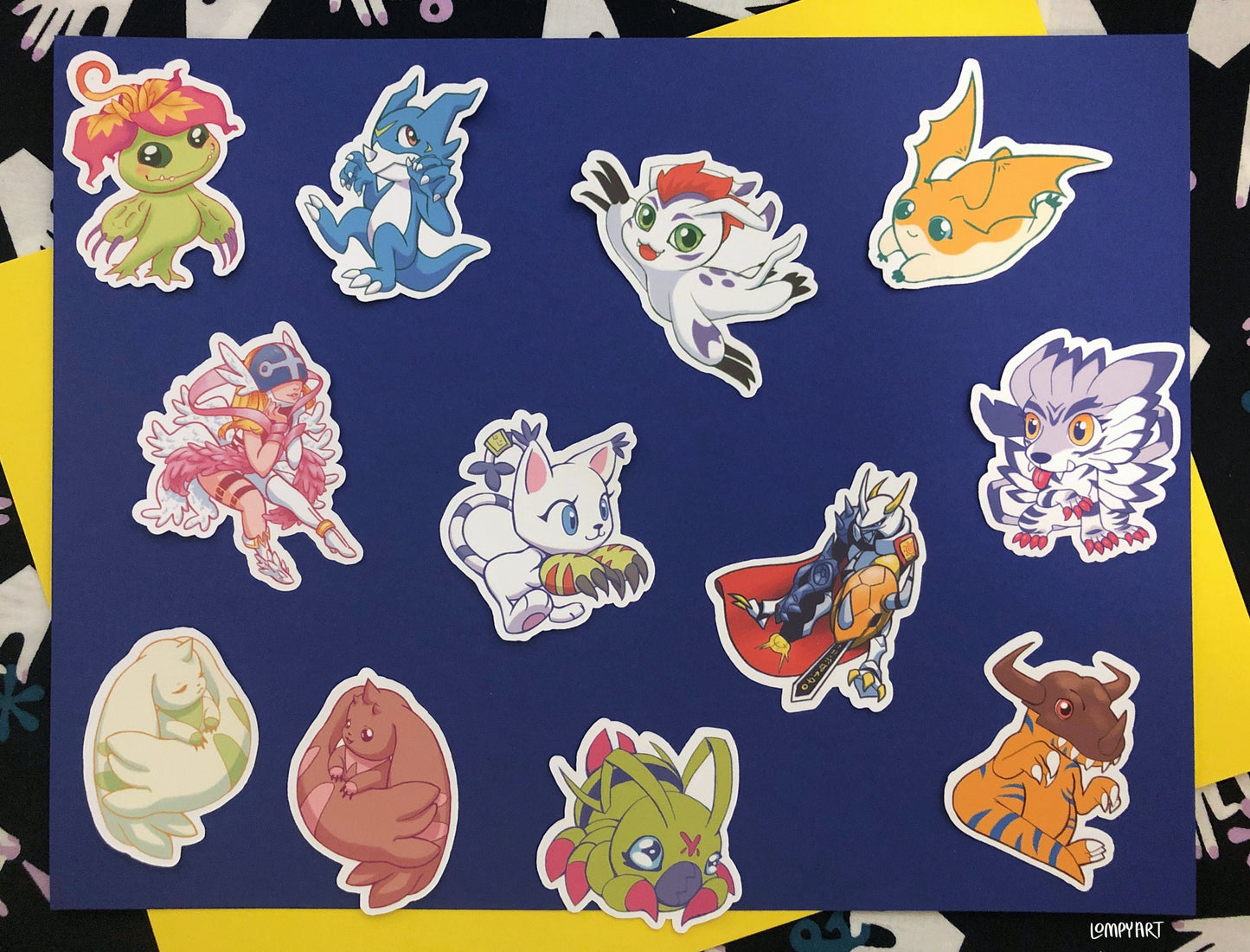 Digimon Stickers