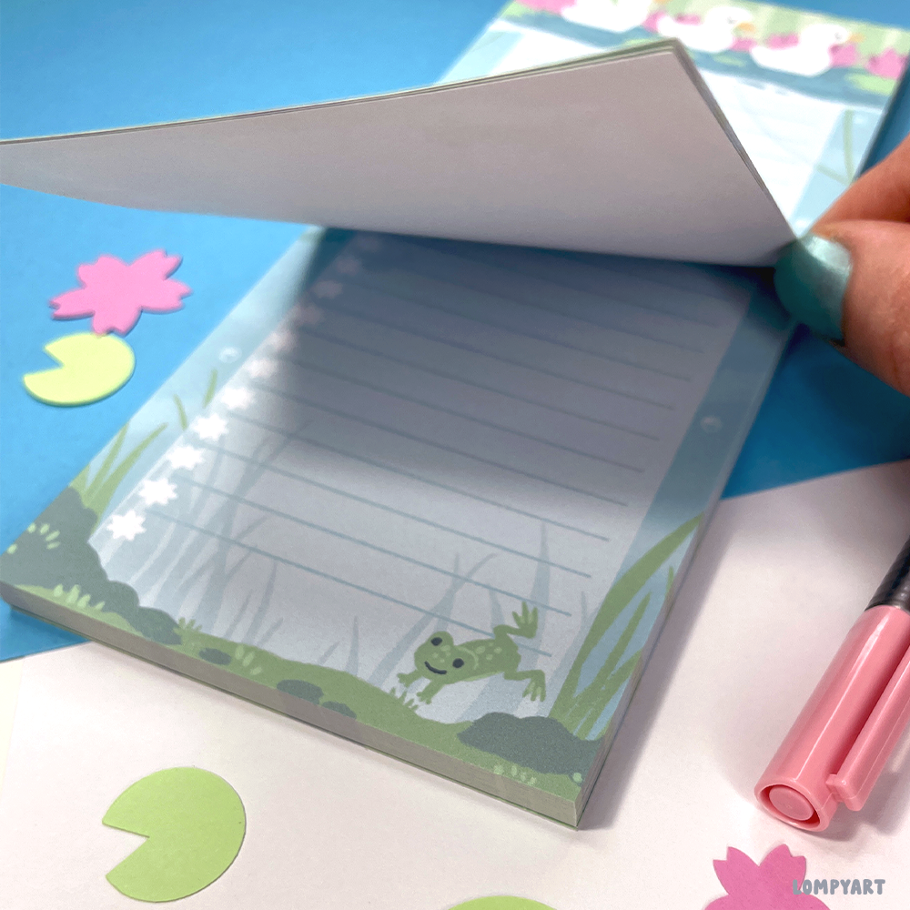Pond Pals List Notepad