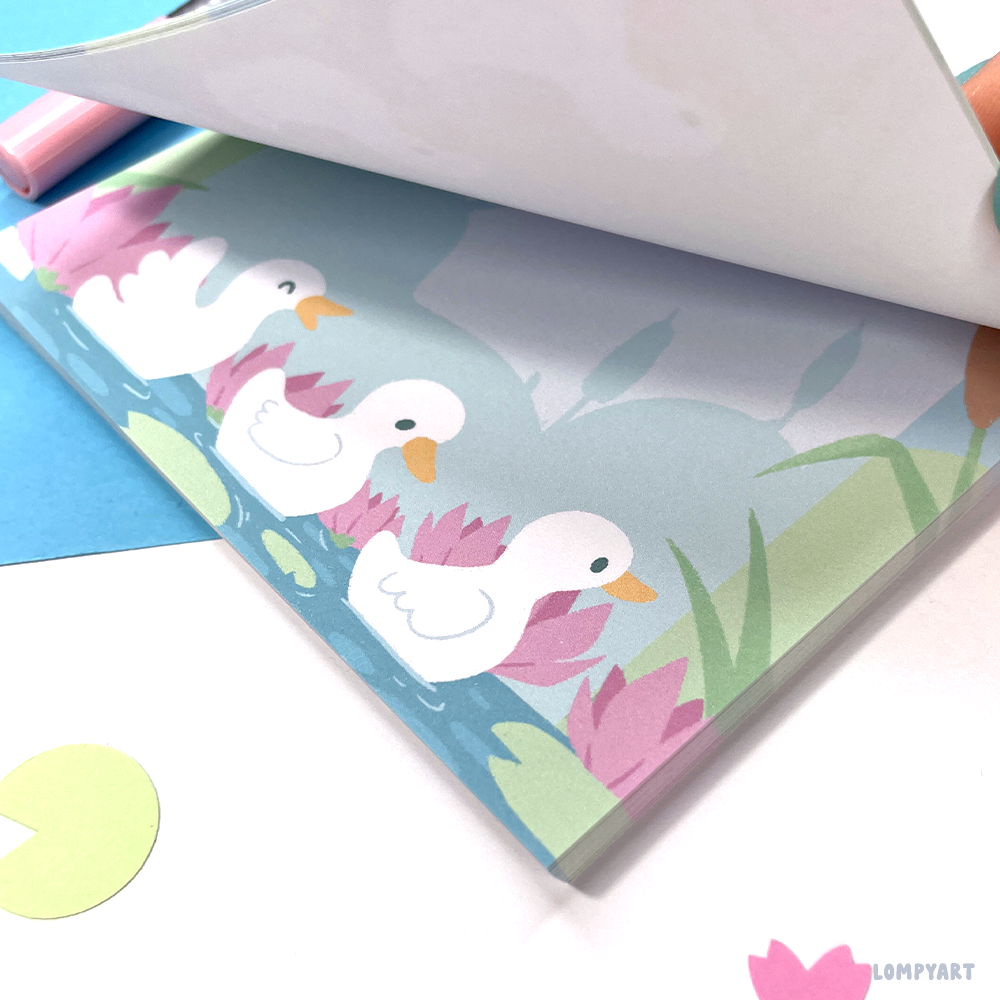 Pond Pals Party Notepad