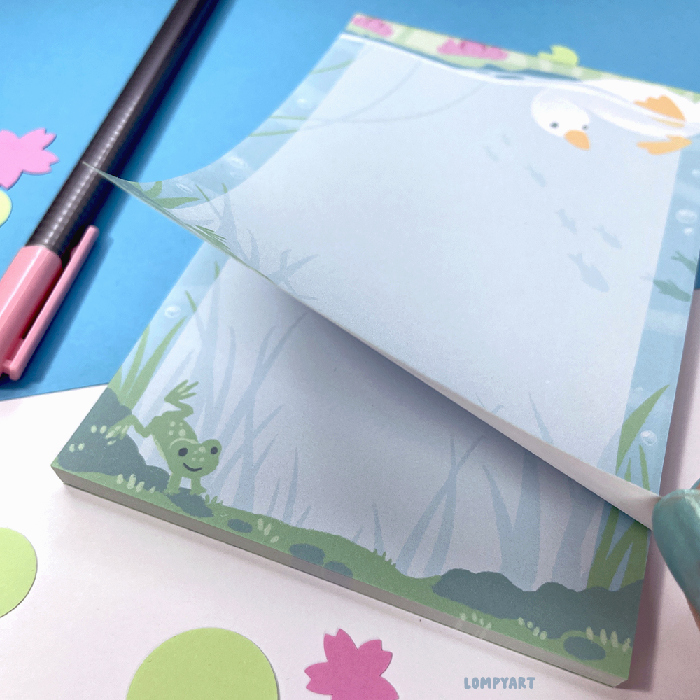 Pond Pals Underwater Notepad
