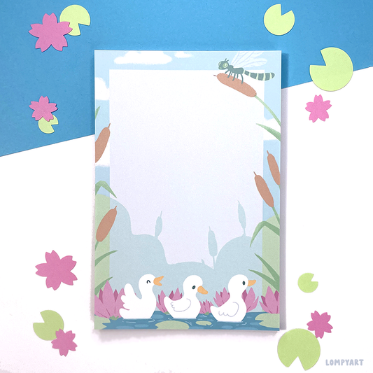 Pond Pals Party Notepad
