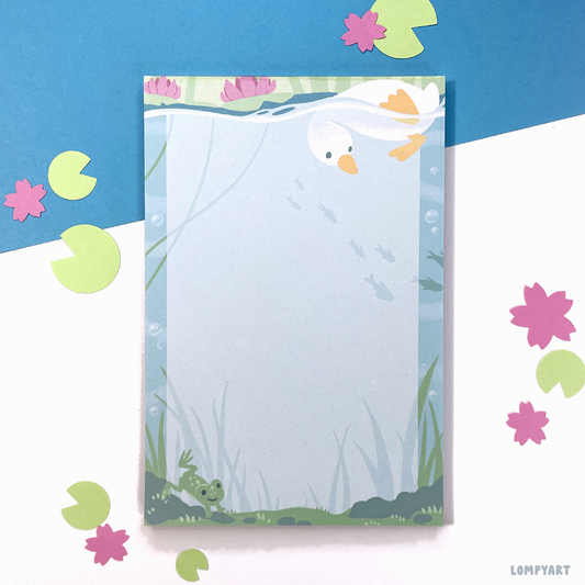 Pond Pals Underwater Notepad