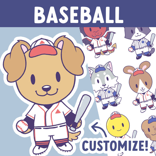 Baseball Stickers | Express Yourself Collection