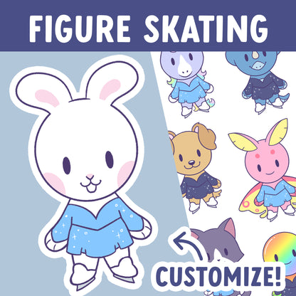 Figure Skating Stickers | Express Yourself Collection