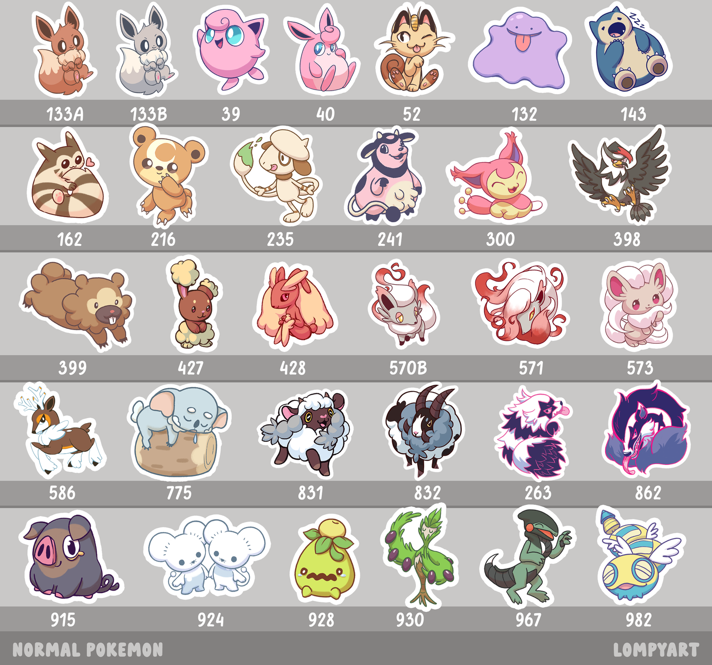 Pokemon Bundle - Normal Type