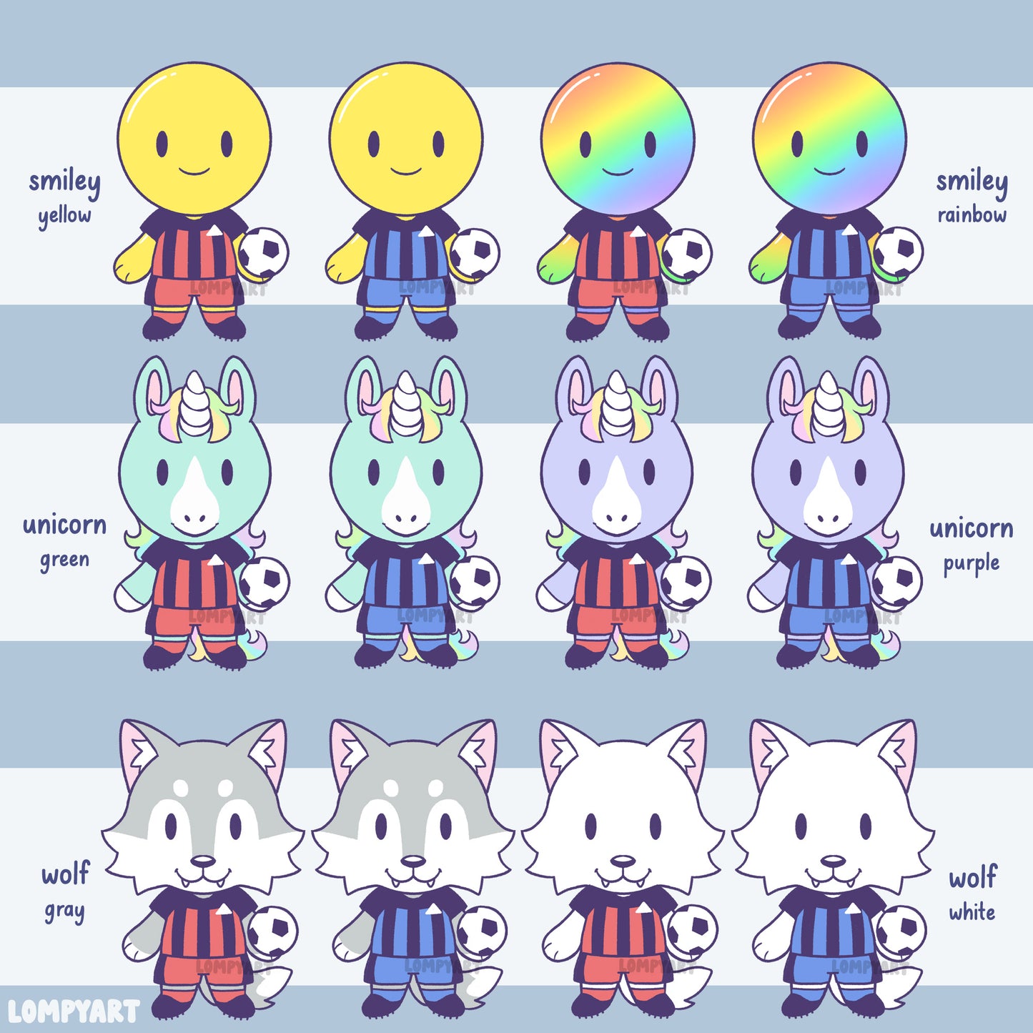 Soccer Stickers | Express Yourself Collection