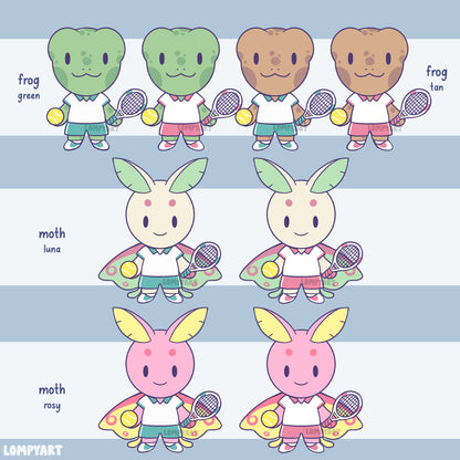 Tennis Stickers | Express Yourself Collection