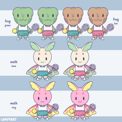 Tennis Stickers | Express Yourself Collection