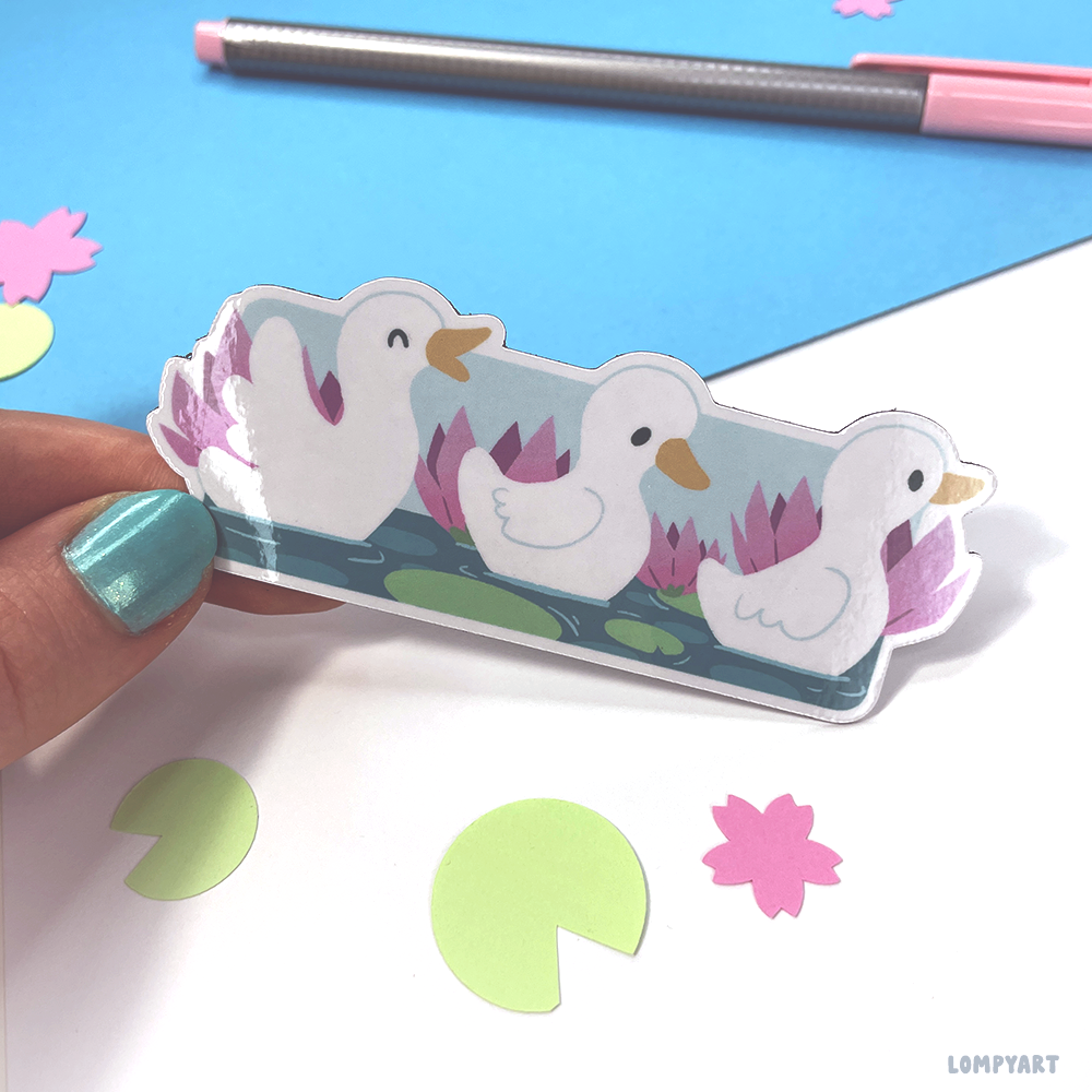 Pond Pals Party Magnet