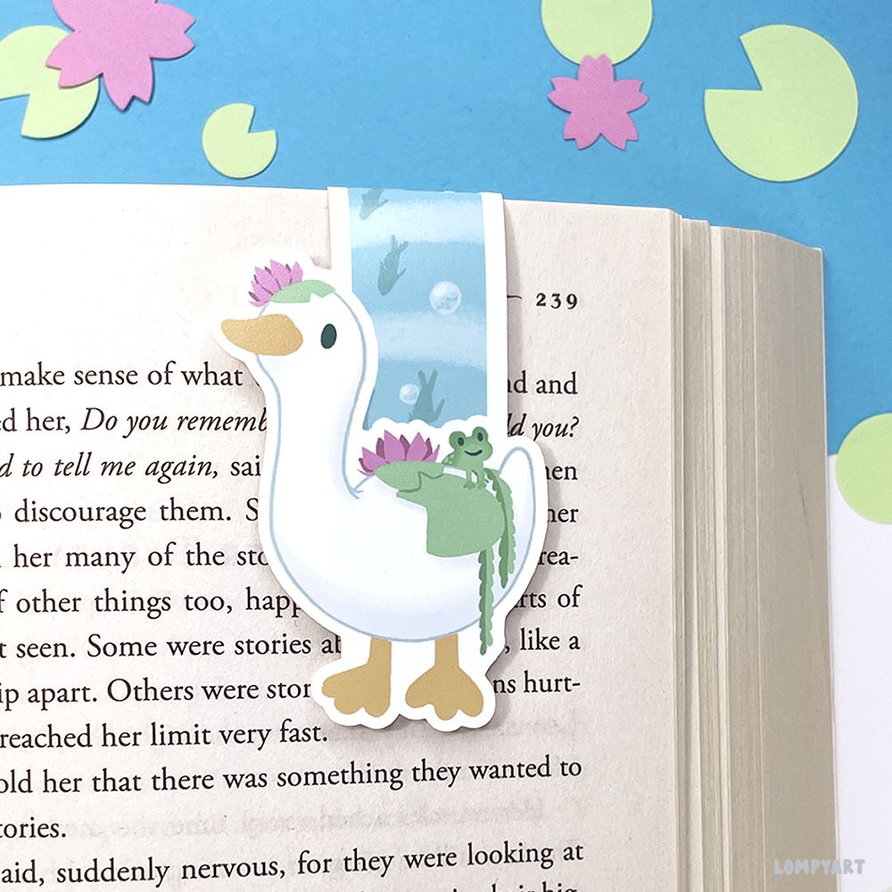 Pond Pals Duck Magnetic Bookmark