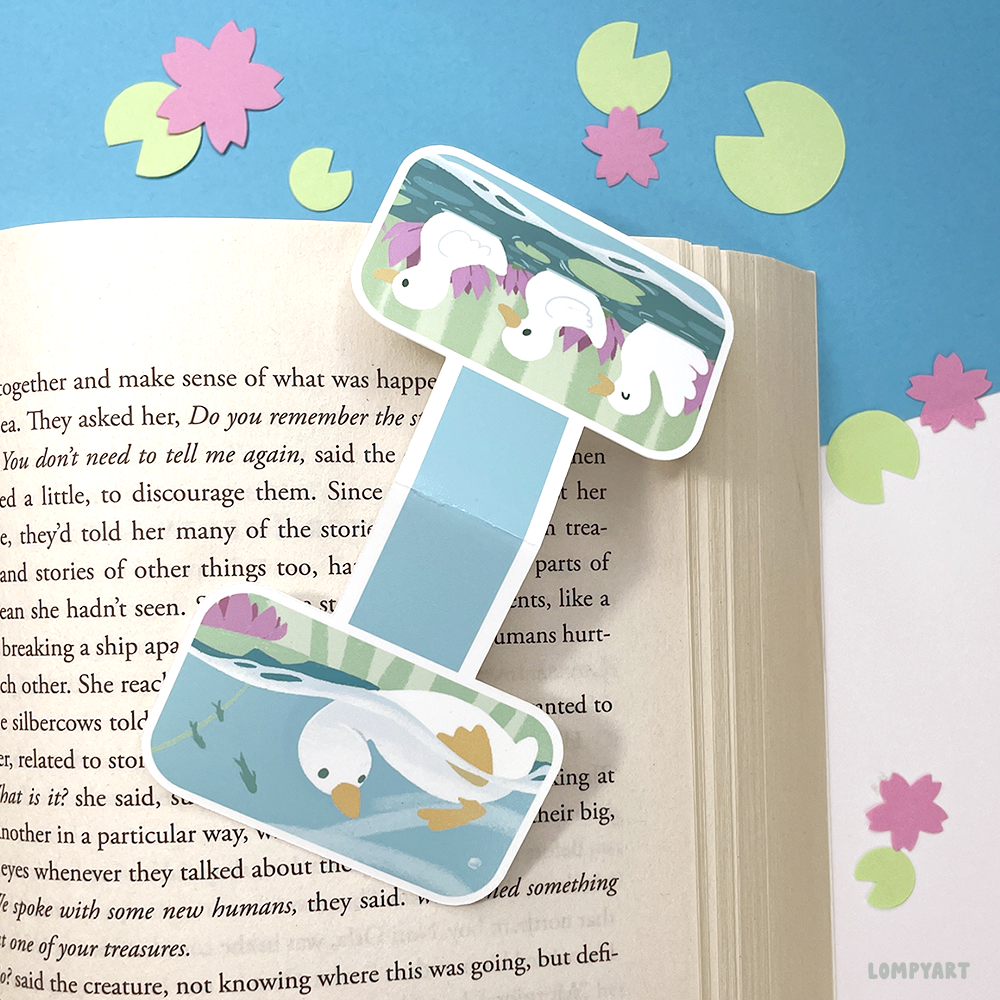 Pond Pals Party Magnetic Bookmark