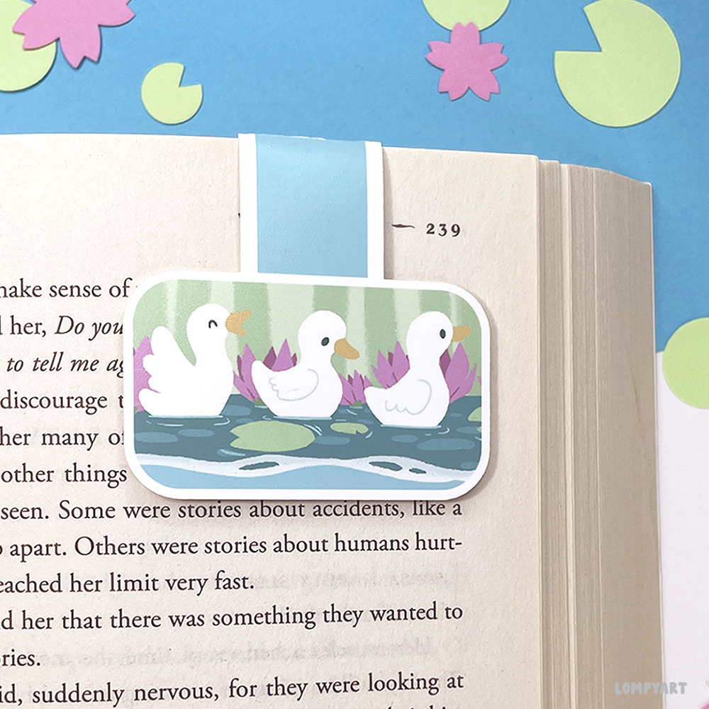 Pond Pals Party Magnetic Bookmark