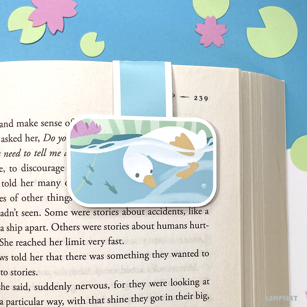 Pond Pals Party Magnetic Bookmark