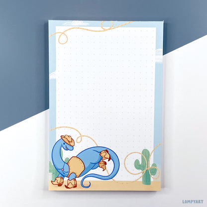 Buckin' Bronto Notepad