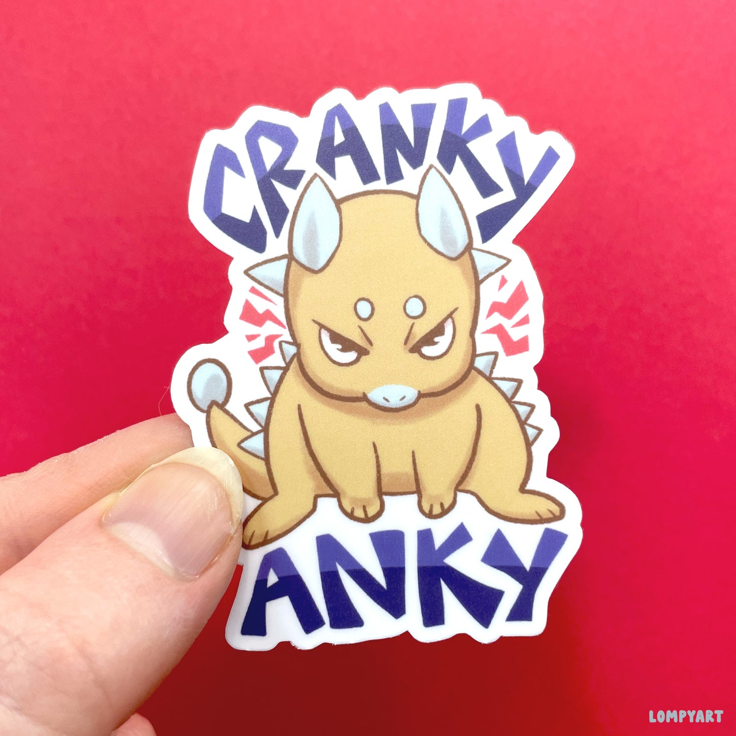 Cranky Anky Sticker
