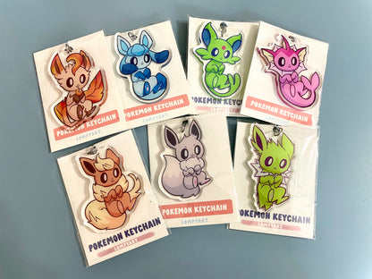 PK Fox Keychains