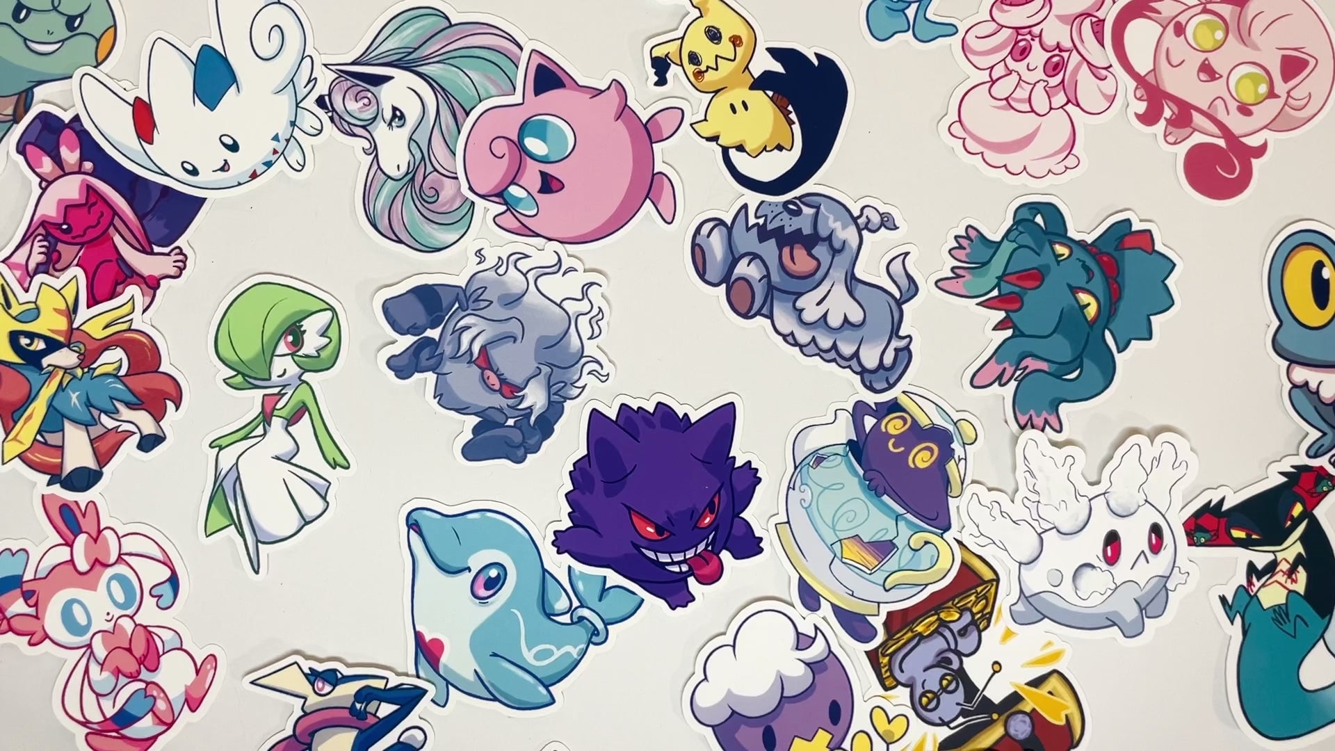 Pokemon Stickers – LompyArt