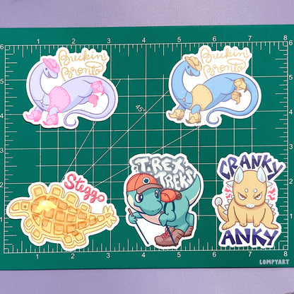 Steggo Waffle Sticker