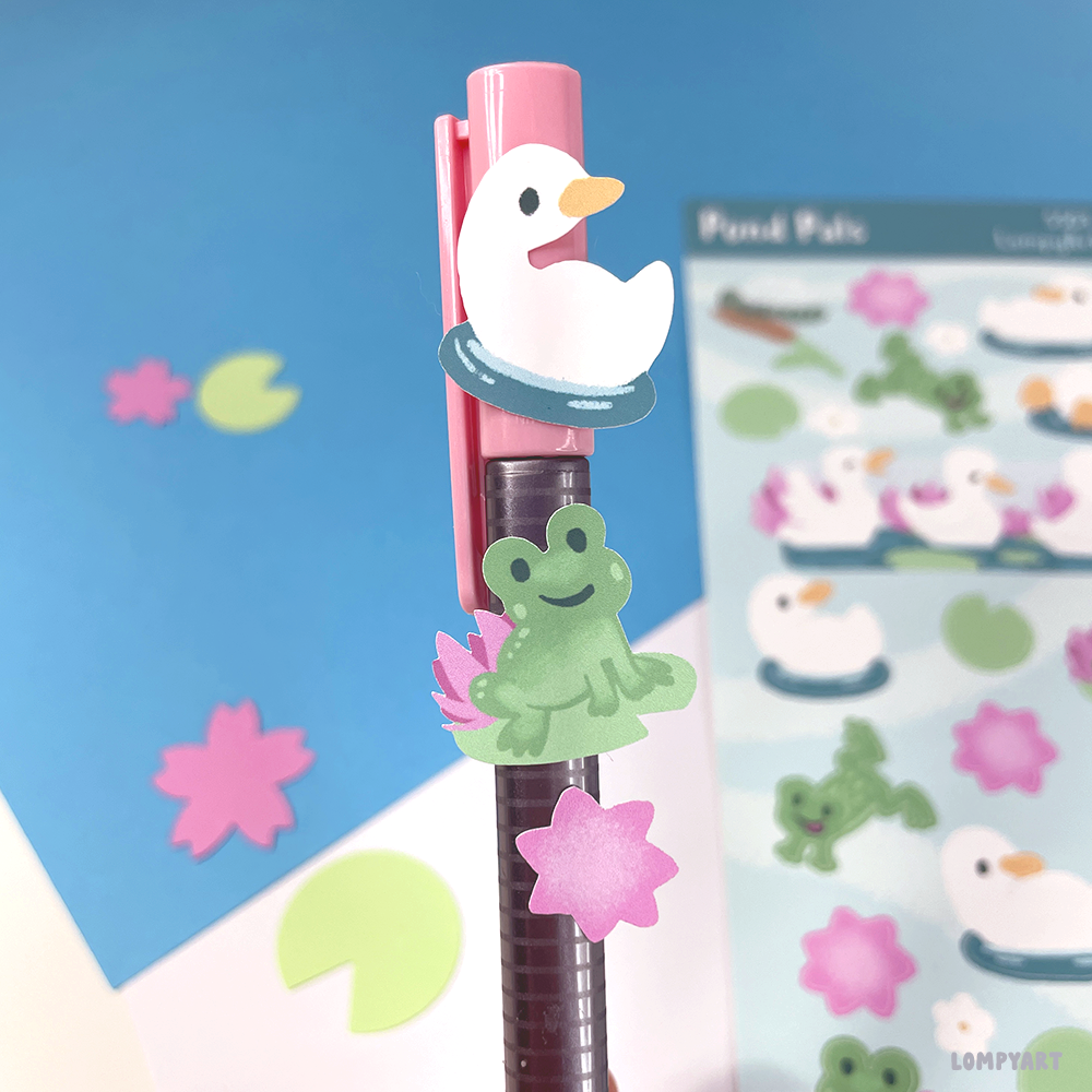 Pond Pals Sticker Sheet