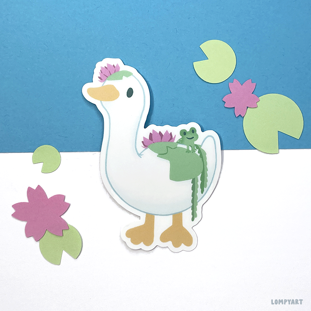 Pond Pals Duck Sticker