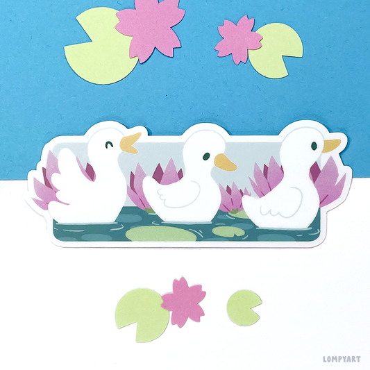 Pond Pals Party Sticker