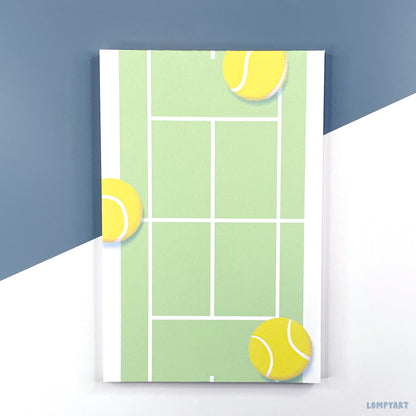 Tennis Court Notepad