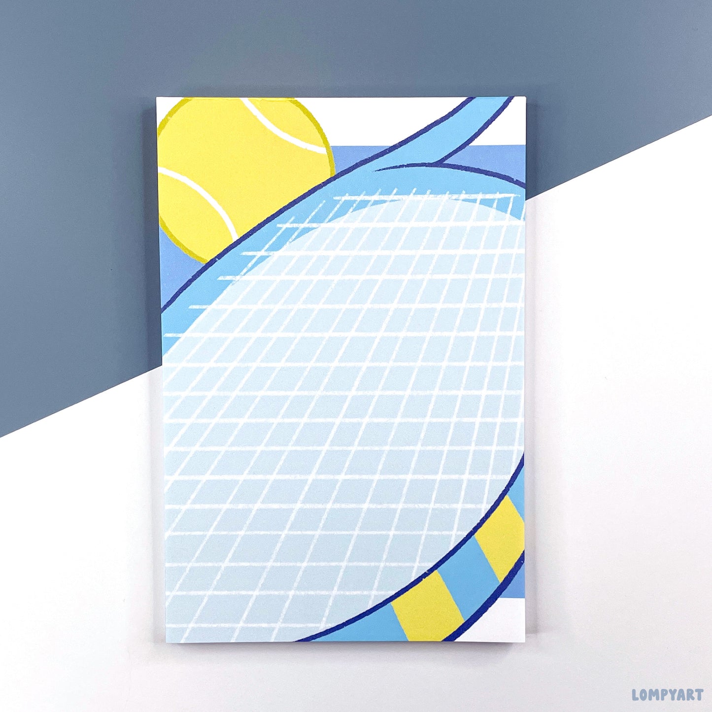 Tennis Racquet Notepad