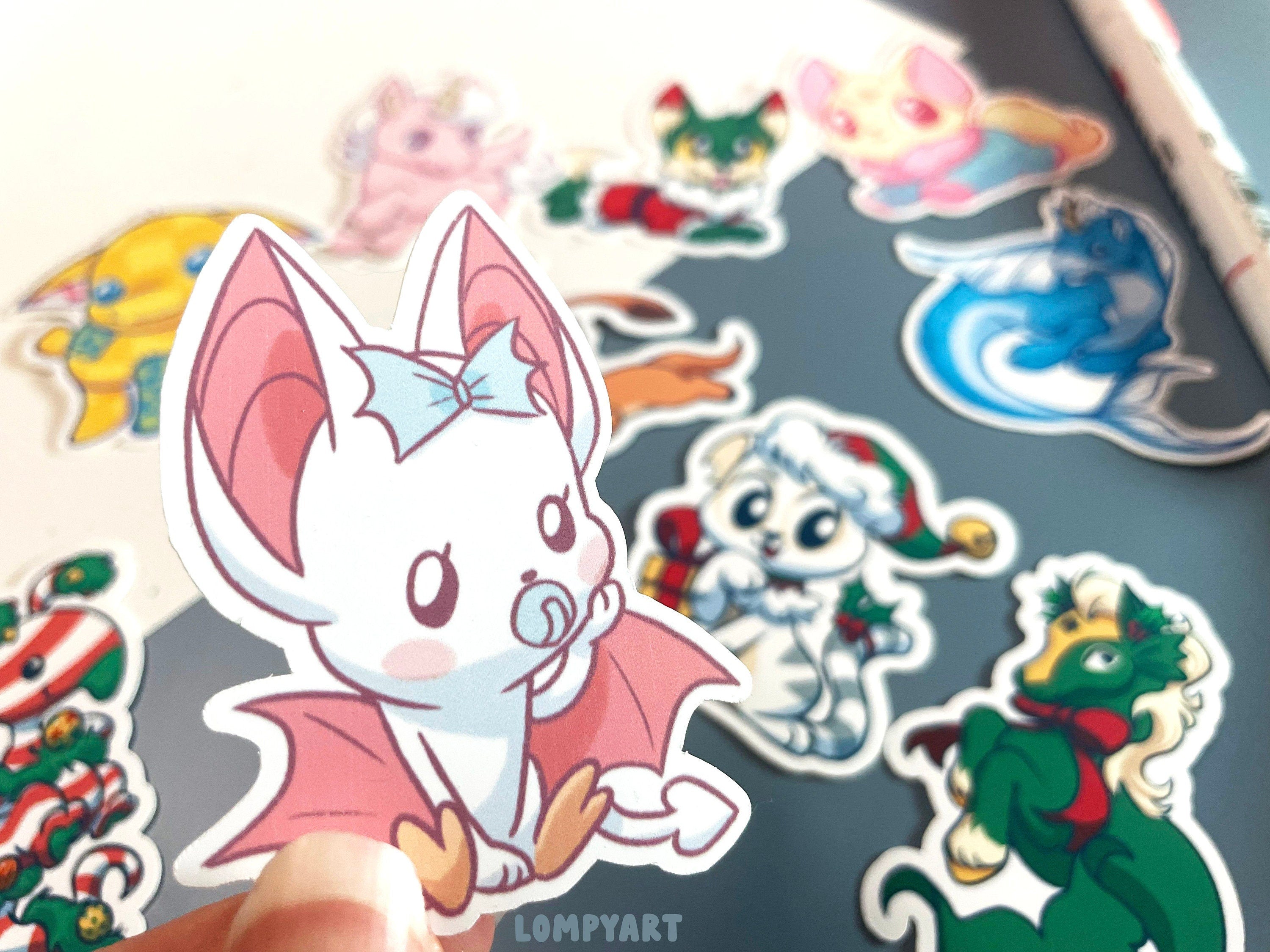 Pokemon Stickers – LompyArt